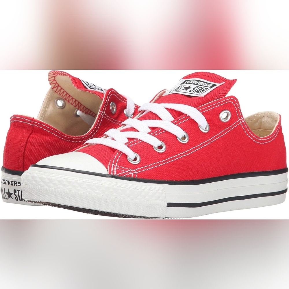 Converse Classic Red Canvas Sneakers